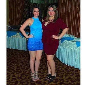 Windsor ombré bodycon dress